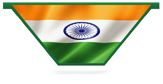 Fillers > V Filler > Indian Flag