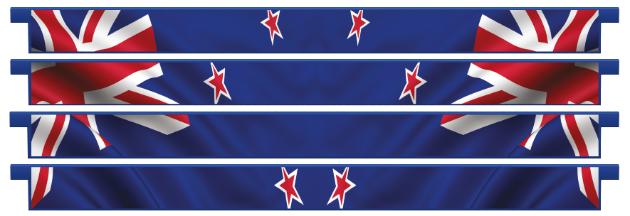 Planks > Straight Plank x 4 > New Zealand Flag