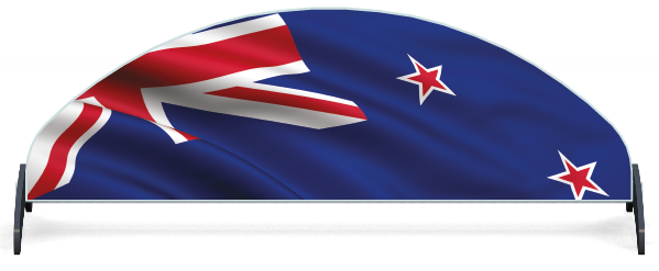 Fillers > Half Moon Filler > New Zealand Flag