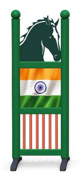 Wing > Combi Horse Head > Indian Flag