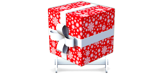 Skinny Fillers > Cube Filler > Christmas Gift