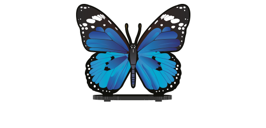 Skinny Fillers > Butterfly Filler > Blue Butterfly